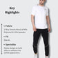 Cotton Track Pants Black