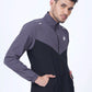 Grey Black Woven Training Jacket