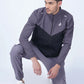 Grey Black Woven Training Jacket