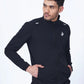 Solid Black Woven Training Jacket