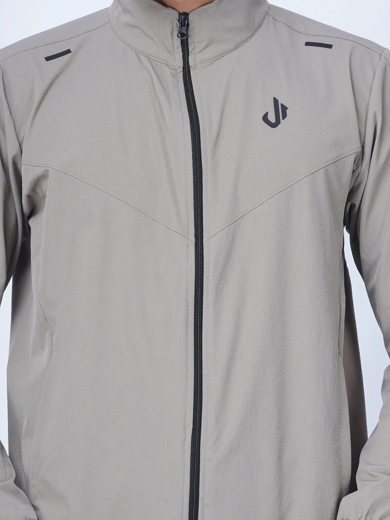 Beige Woven Training Jacket