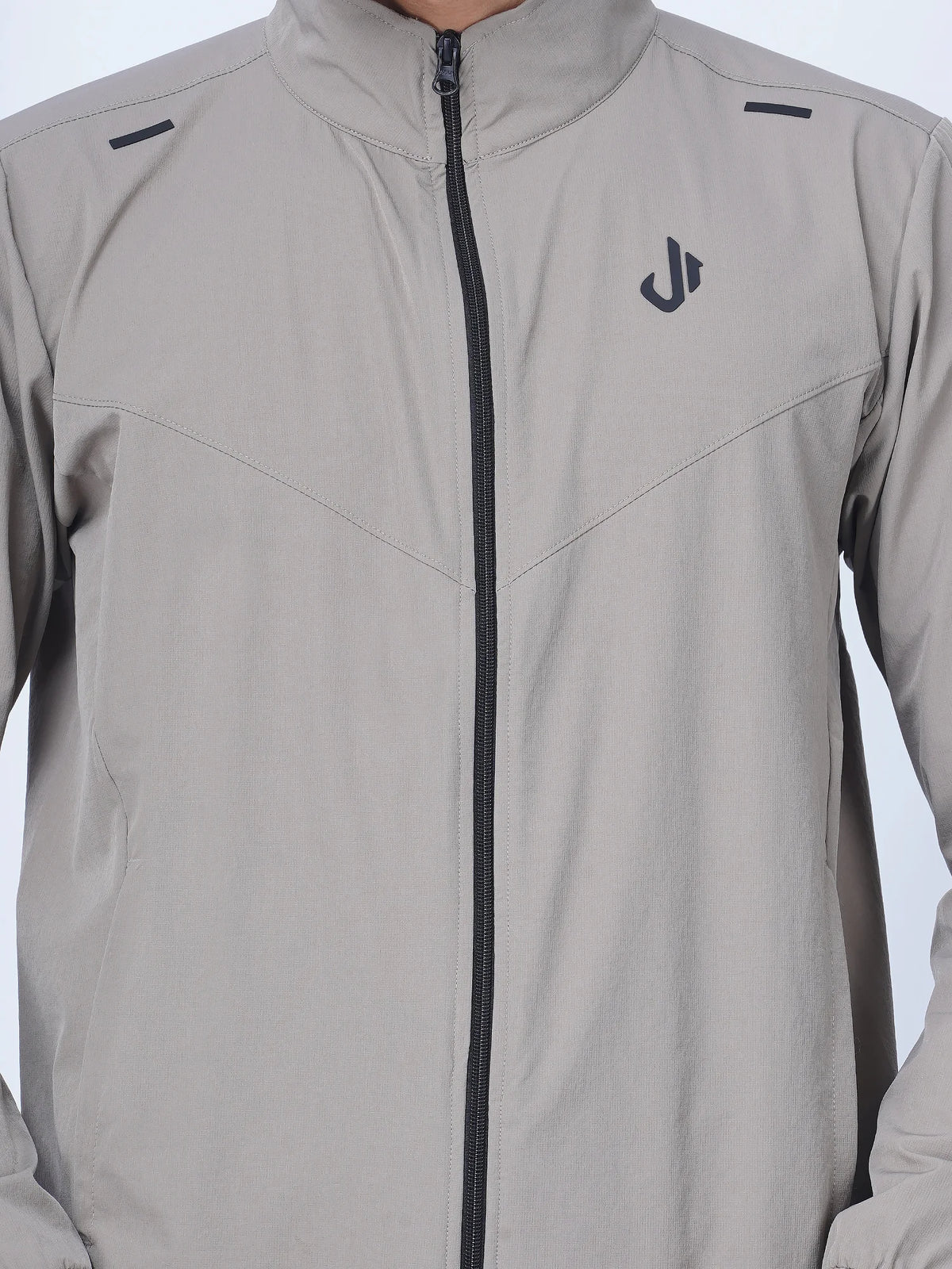 Beige Woven Training Jacket