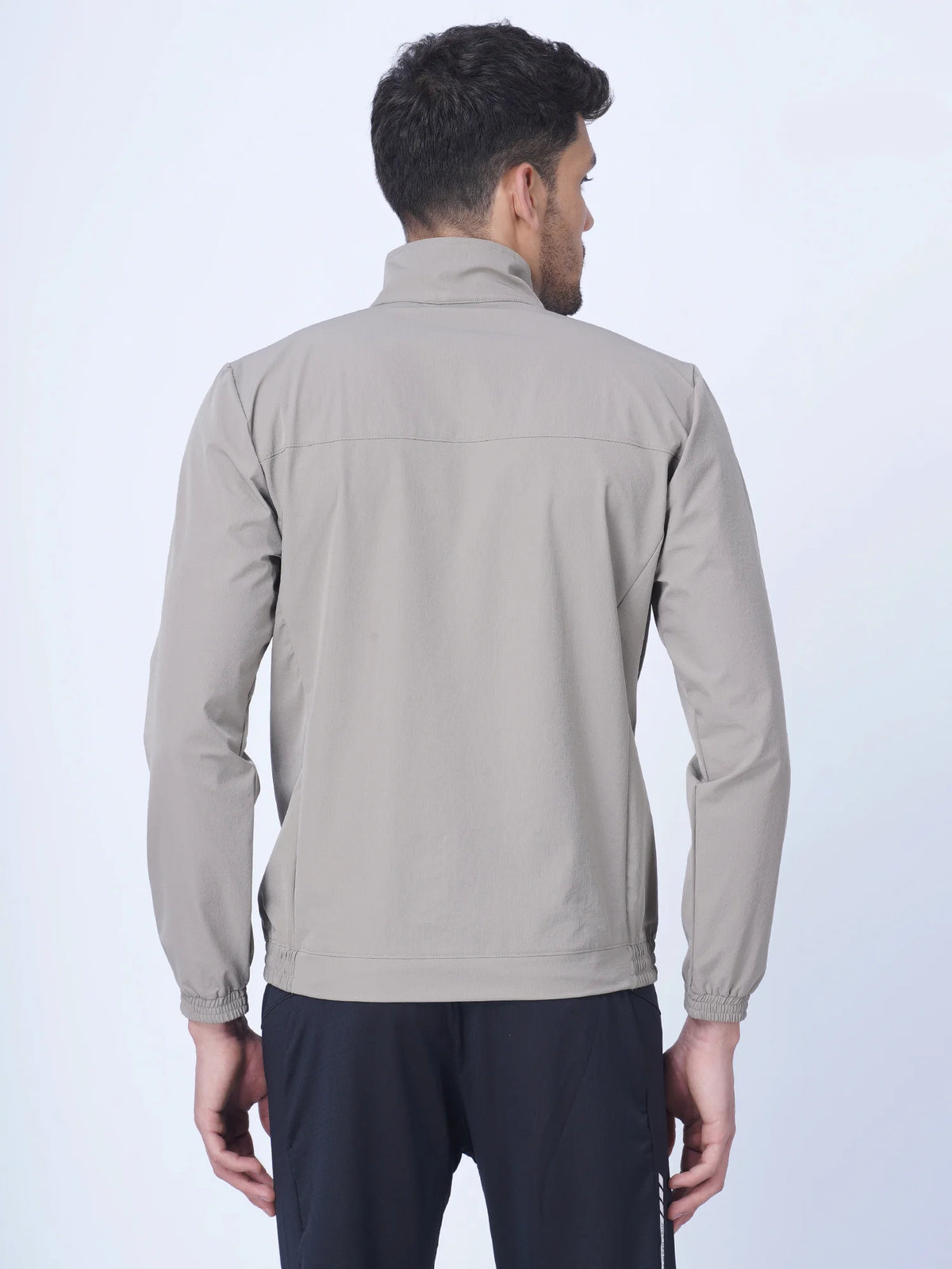 Beige Woven Training Jacket