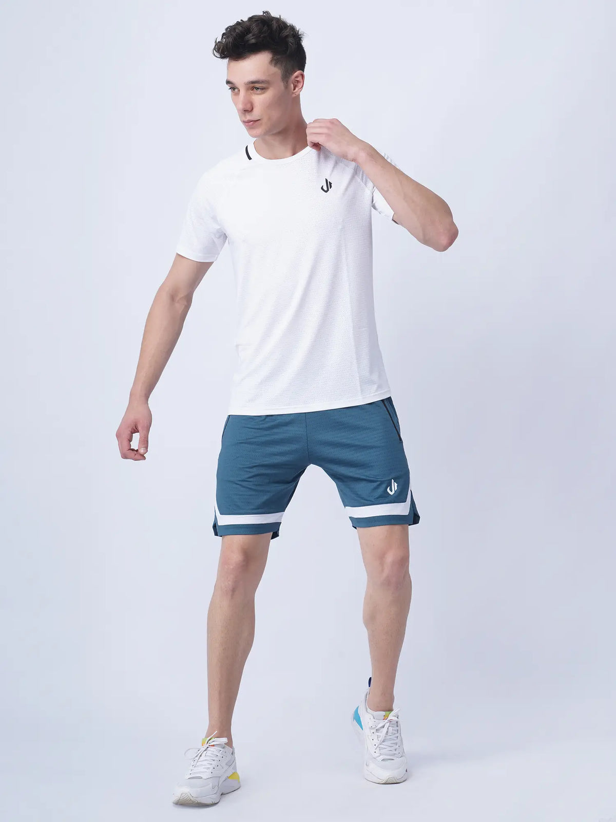 Jeffa FlexFit Shorts in Basil