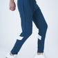 Blue Training Track Pants