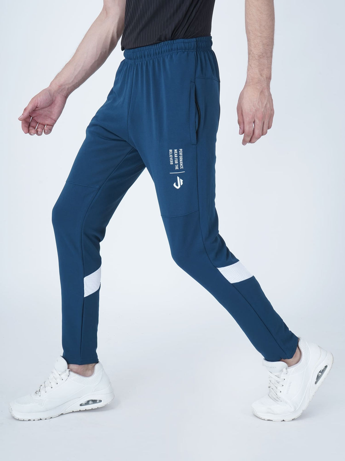 Blue Training Track Pants