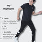 Training Track Pants Black Details
