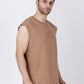 Essential Oversized Active Vest (Beige)