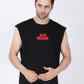 Essential Oversized Active Vest (Black)