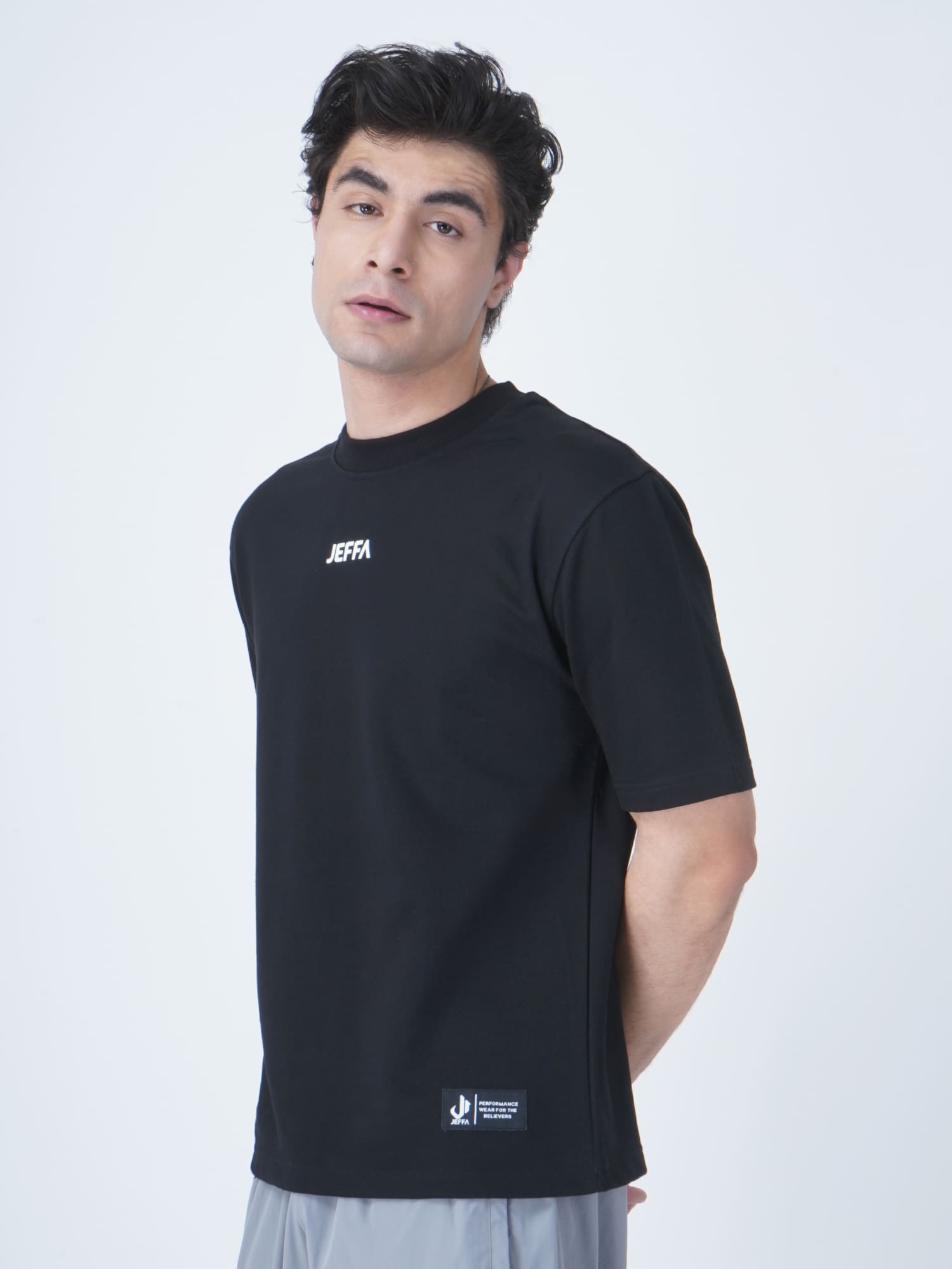 Jeffa Essential Oversized Tshirt Black