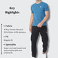 Essential Cargo Pants Black Details