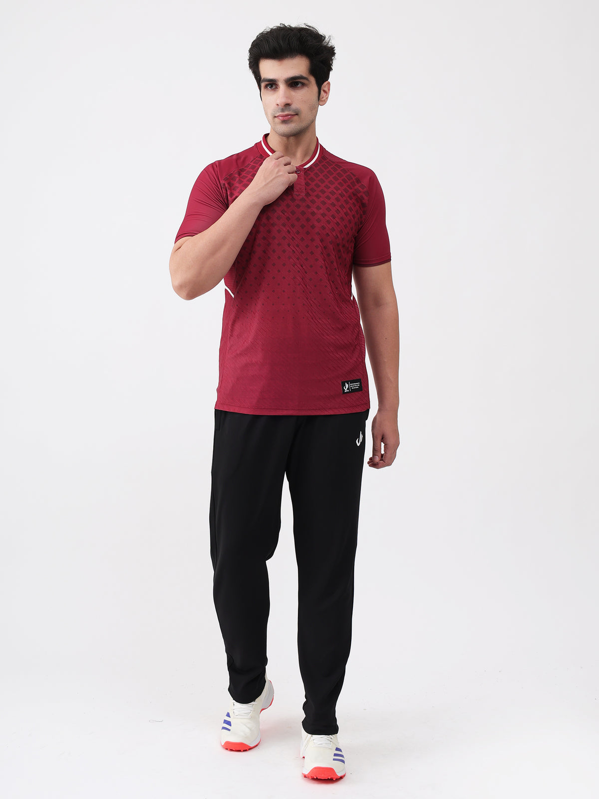 Elite Pro Coloured Cricket Jersey (Red)