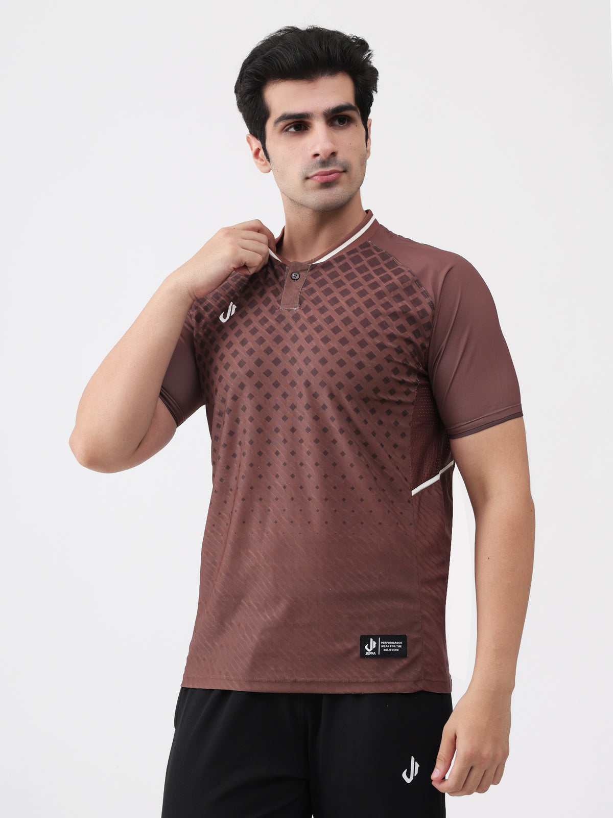 Elite Pro Coloured Cricket Jersey (Brown)