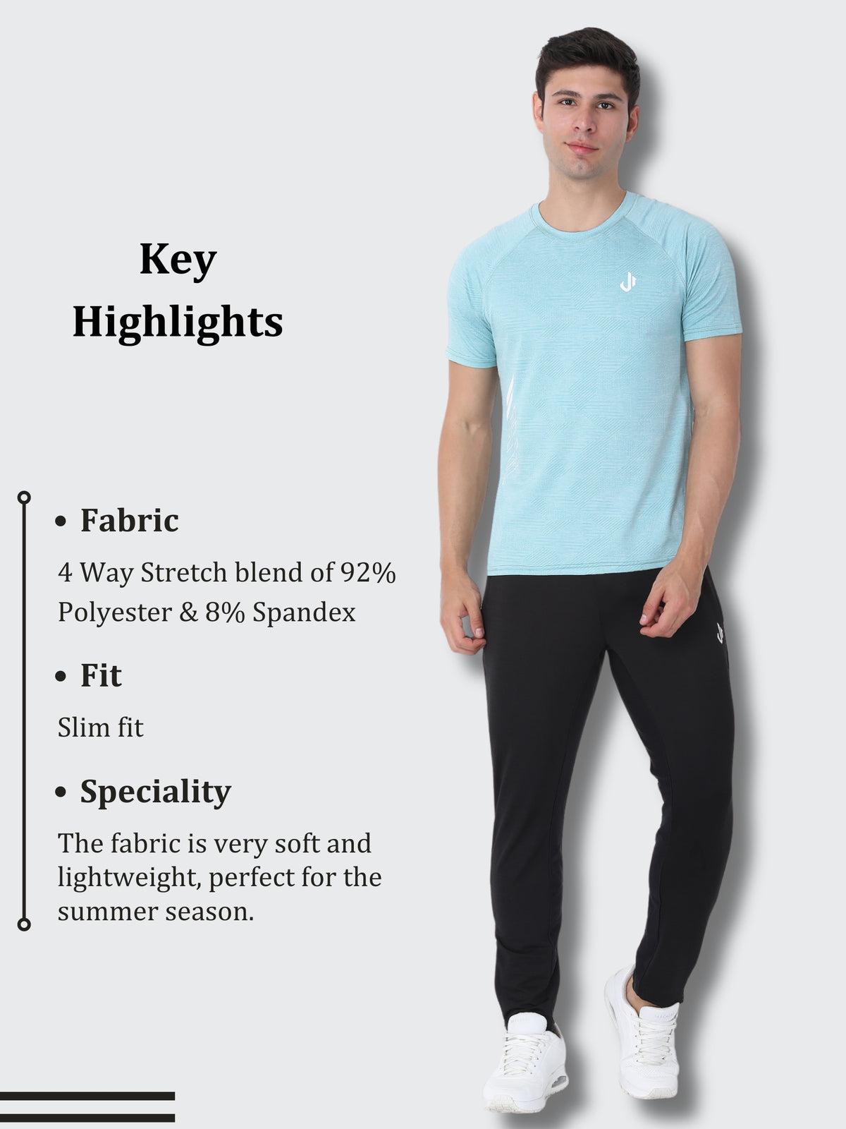 Flexfit Training T-shirt (Ice)