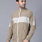 Beige Momentum Nylon Jacket