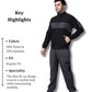 Momentum Nylon Jacket Black Details