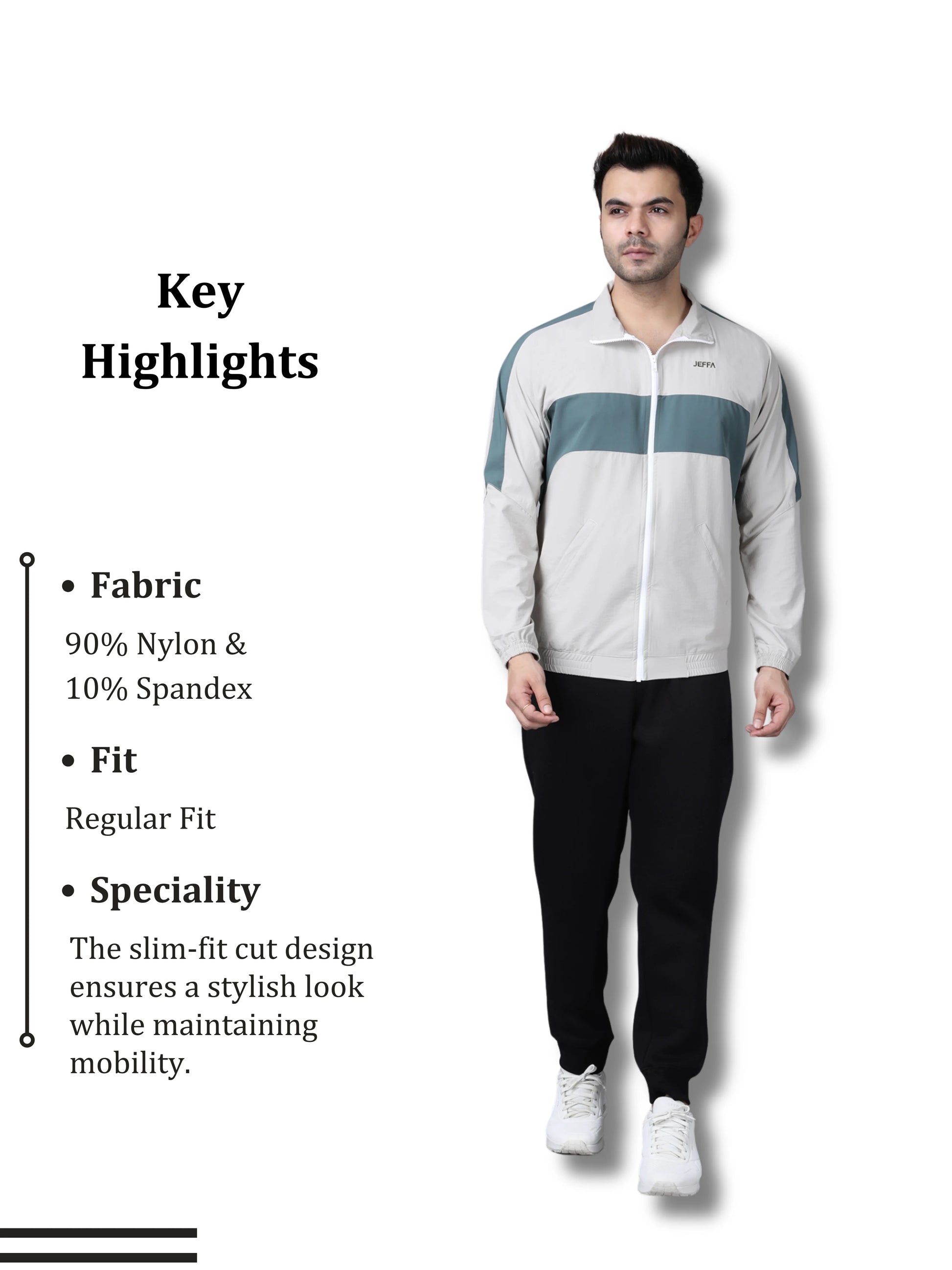 Momentum Nylon Jacket Light Details