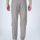 Beige Colour Nylon Jogger
