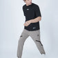 Beige Colour Nylon Jogger