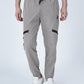 Beige Colour Nylon Jogger