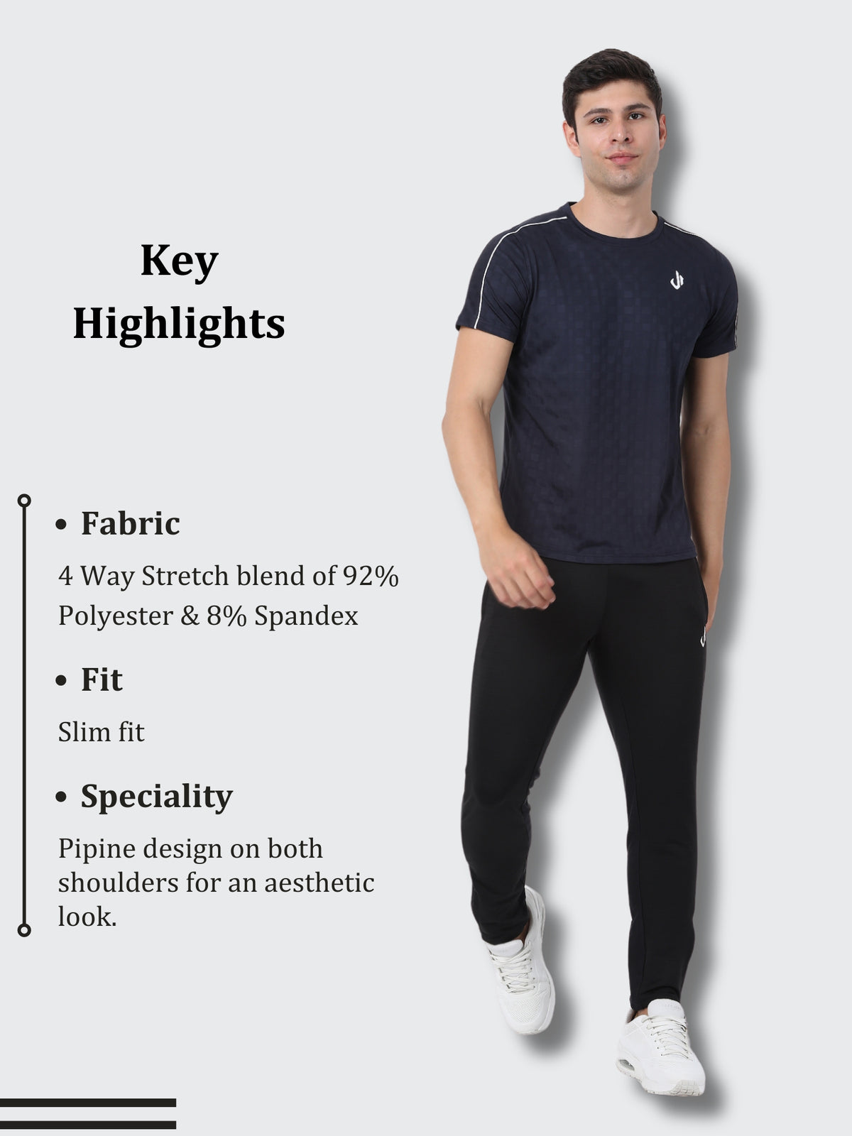 Peak Performance T-shirt (Deep Navy)