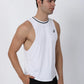 Jeffa PowerCore Deep Cut Vest White