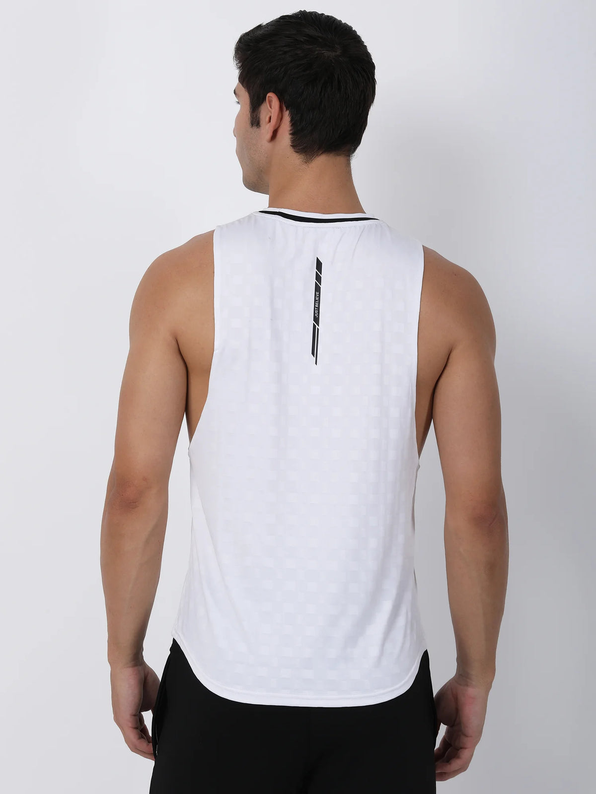 Jeffa PowerCore Deep Cut Vest White