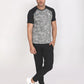 Jeffa Printed Tshirt in Grey