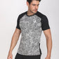 Jeffa Printed Tshirt in Grey