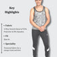 Printed Training Vest (Grey)