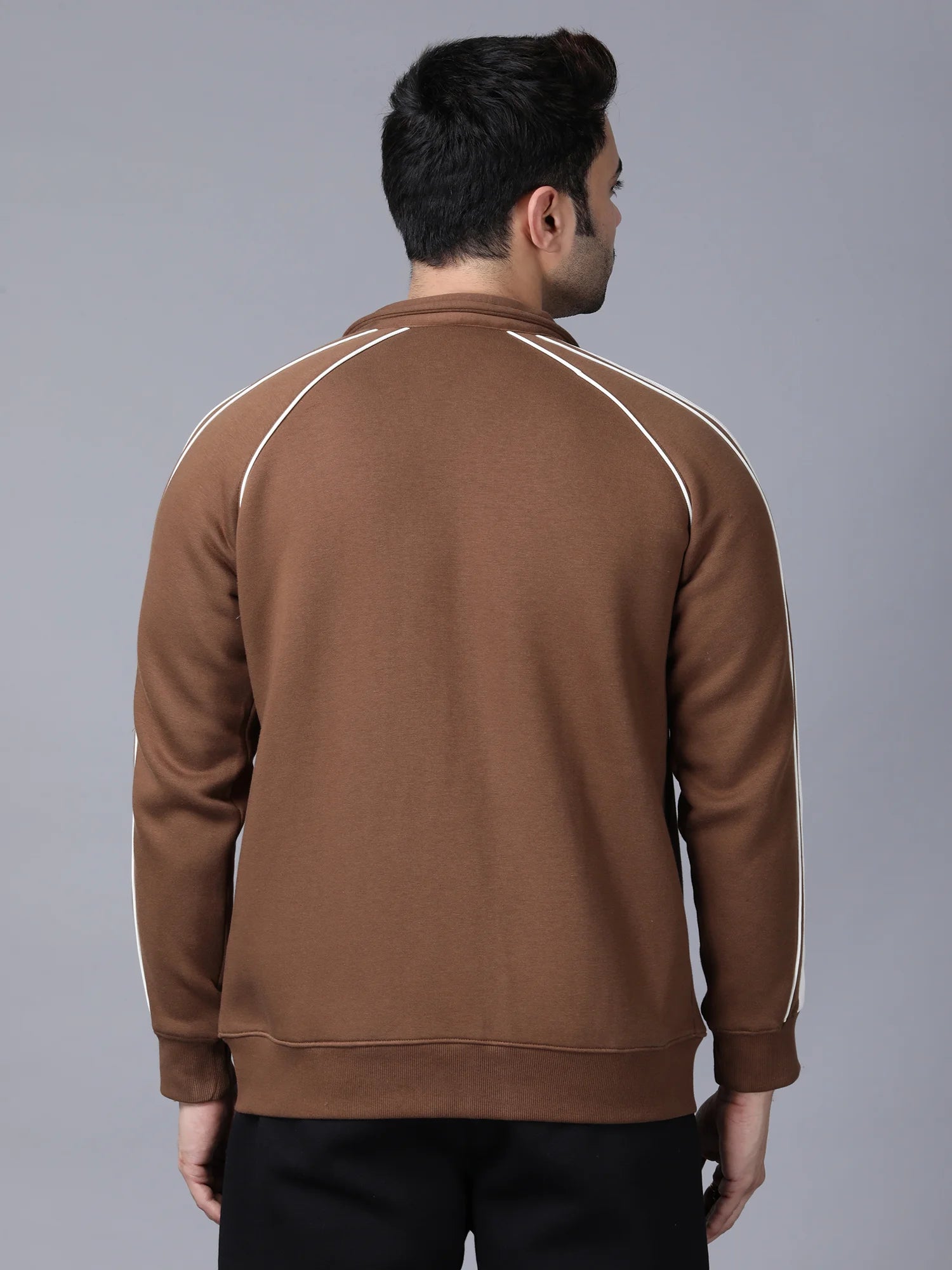 Beige Signature Fleece Jacket