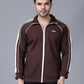 Brown Signature Fleece Jacket