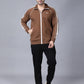 Beige Signature Fleece Jacket